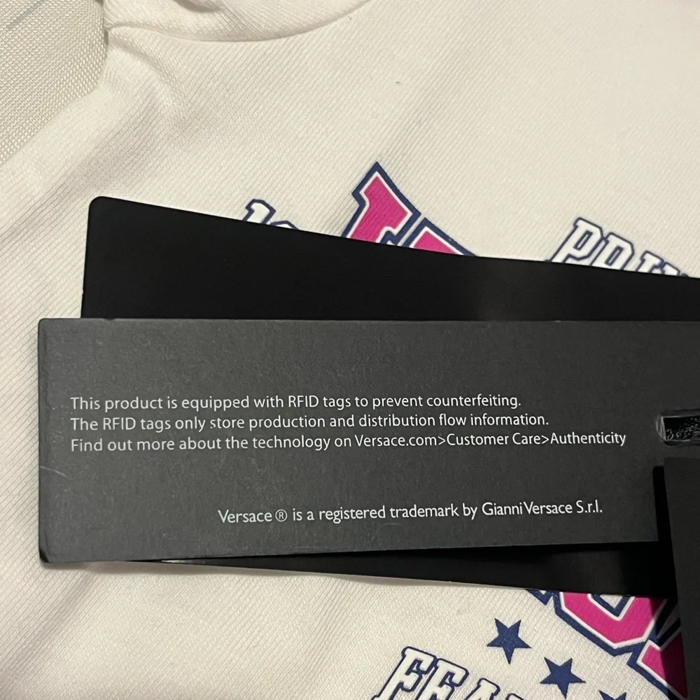 Versace long sleeve baby girl shirt...6-9 months - Picture 5 of 6